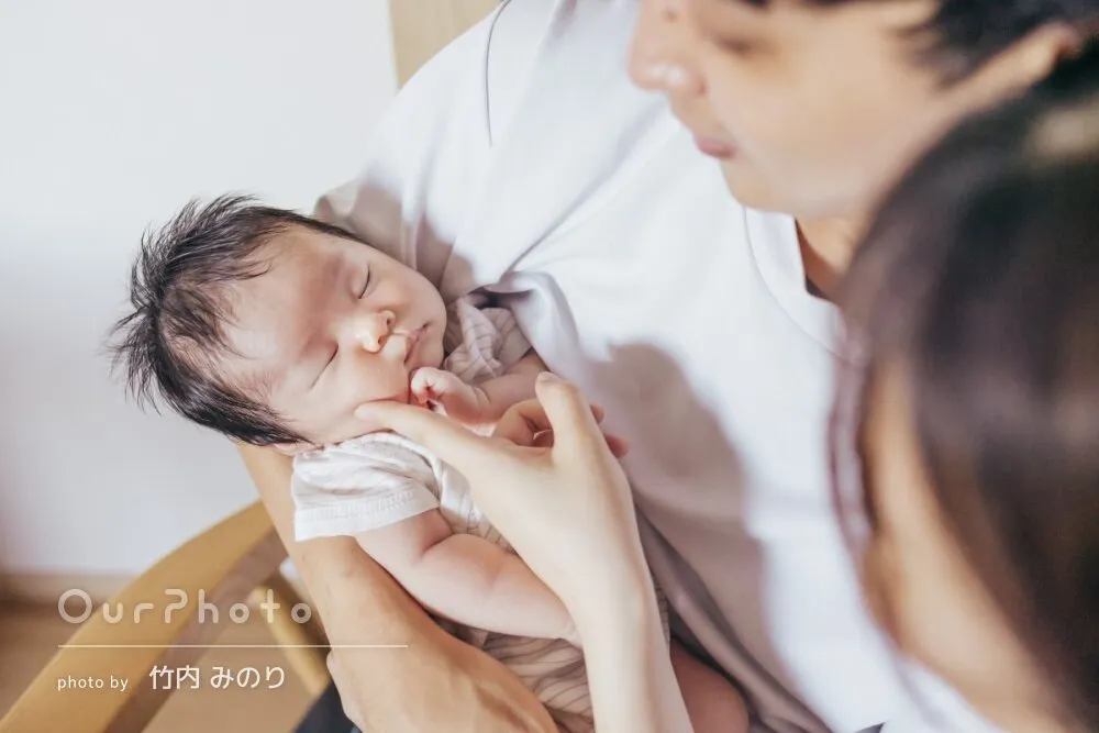 ありのままの日常を残す「ナチュラルニューボーン」